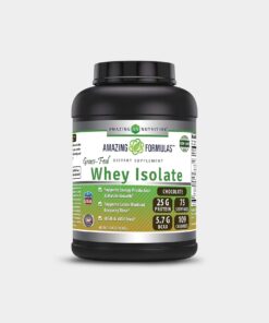 Amazing Nutrition Amazing Formulas Grass-Fed Whey Isolate - Bodybuildingsupplier.com