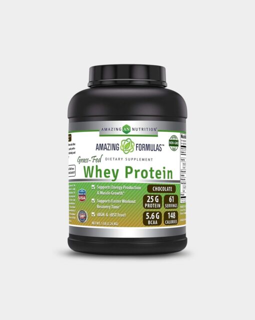 Amazing Nutrition Amazing Formulas Grass-Fed Whey Protein - Bodybuildingsupplier.com