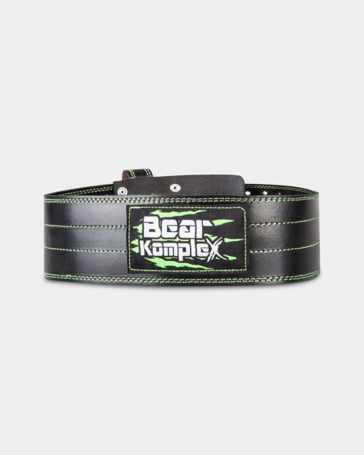 Bear Komplex Leather Adjustable Weightlifting Buckle Belt - Bodybuildingsupplier.com