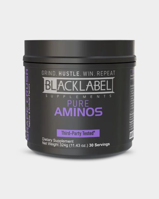 BLACKLABEL Supplements Pure Aminos - Bodybuildingsupplier.com