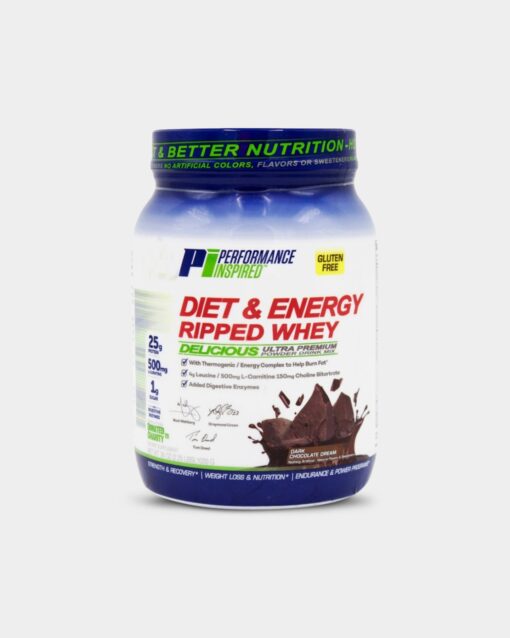 Performance Inspired Nutrition Diet & Energy Ripped Whey Protein Powder - Bodybuildingsupplier.com