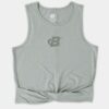 Women's Crop Front-Tie Tank - Bodybuildingsupplier.com