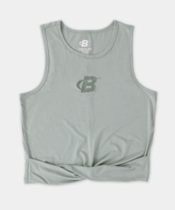 Women's Crop Front-Tie Tank - Bodybuildingsupplier.com