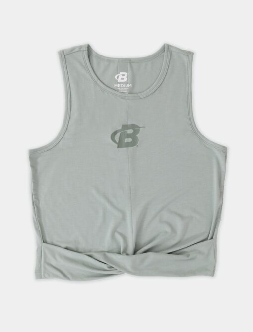 Women's Crop Front-Tie Tank - Bodybuildingsupplier.com