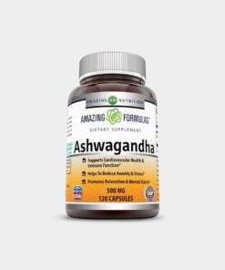 Amazing Nutrition Amazing Formulas Ashwagandha 500 mg - Bodybuilding.com