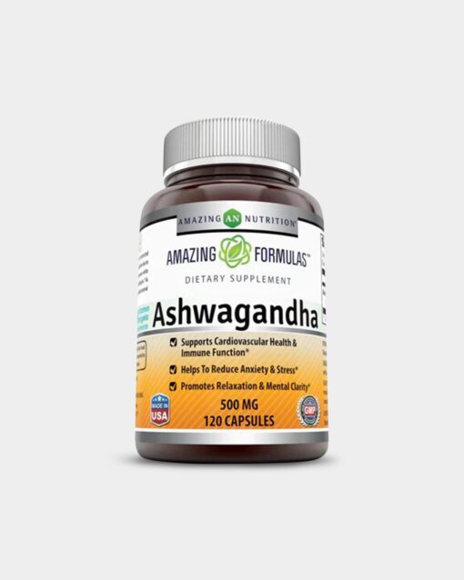 Amazing Nutrition Amazing Formulas Ashwagandha 500 mg - Bodybuilding.com