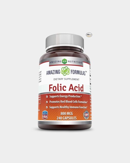 Amazing Nutrition Amazing Formulas Folic Acid - Bodybuilding.com