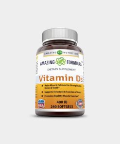 Amazing Nutrition Amazing Formulas Vitamin D3 400 IU - Bodybuilding.com