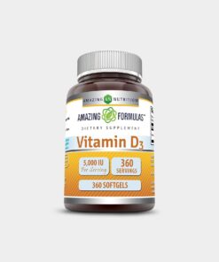 Amazing Nutrition Amazing Formulas Vitamin D3 5000 IU - Bodybuilding.com