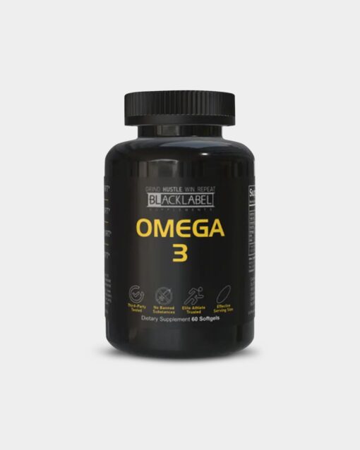 BLACKLABEL Supplements Omega 3 Fish Oil - Bodybuilding.com