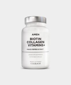 Codeage Amen Biotin Collagen Vitamins + Black Pepper Extract - Bodybuilding.com