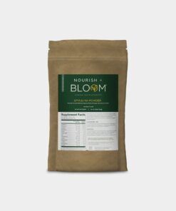 Nourish + Bloom Spirulina Powder - Bodybuilding.com