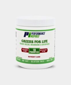 Performance Inspired Nutrition Greens for Life - Organic Greens, Mushrooms, & Superfoods - Bodybuilding.com