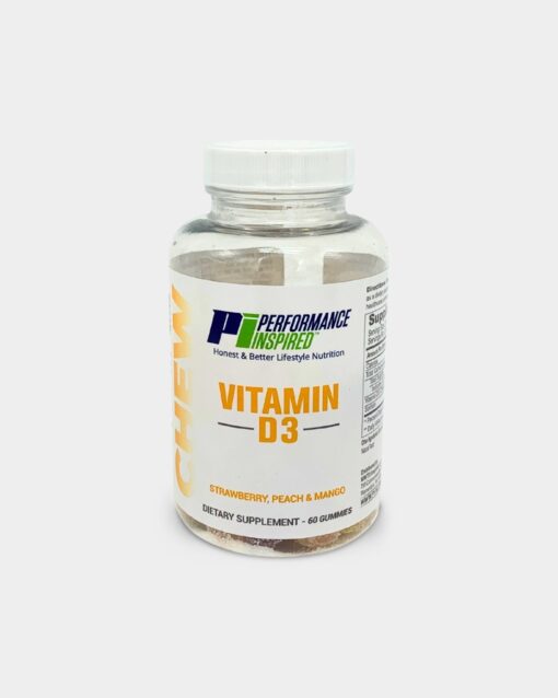 Performance Inspired Nutrition Vitamin D3 Gummy - Bodybuilding.com